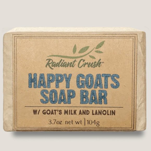 GOAT'S MILK SOAP BAR HAPPY GOATS - Picture 1 of 3
